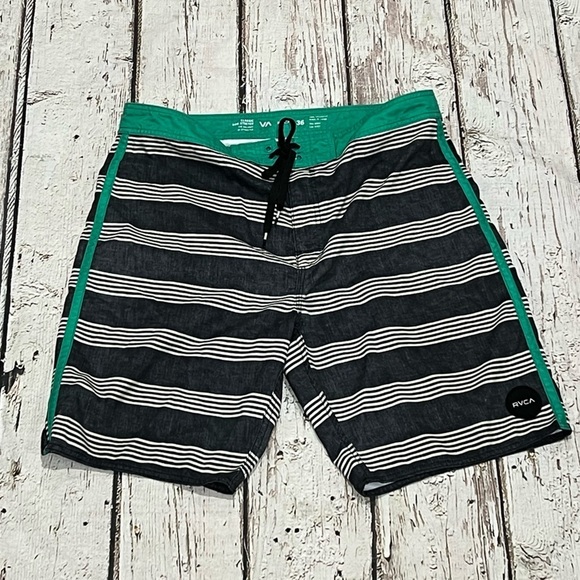 RVCA Board Shorts Swim Trunks Swimwear Men's Summer - Picture 1 of 8
